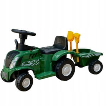Luxma Traktor za vožnju s prikolicom za djecu sa zvukom Z220Z