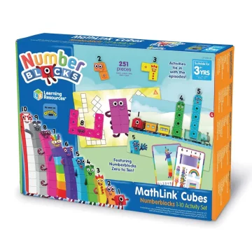 Learning Resources Blokovi Kocke Matematičko brojanje od 1 do 10