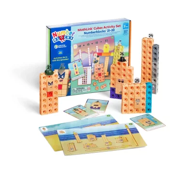 Learning Resources Matematičke kocke 21-30 MathLink kocke Brojčani blokovi