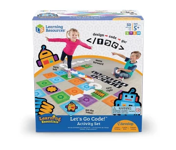 Learning Resources Materijali za učenje Igra Lets Go Code Activity Set