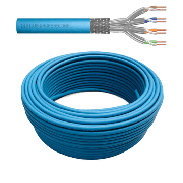 Digitus LAN mrežni internetski kabel Cat.6A S/FTP plavi AWG 23 50m