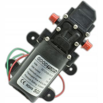 12V PUMPA ZA VODU POD TLAKOM ZA JAHTU, TUŠ, ČAMAC, KAMION ZA DOSTAVU HRANE, KAMPANJA 6 L/min