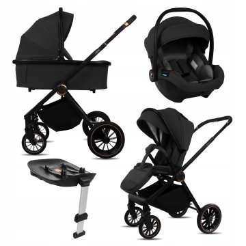 Babylux CASTOR 4-u-1 kolica, gondola, autosjedalica, ISOFIX baza