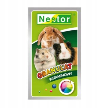 Nestor VITAMIN GRANULE 20g granula Poslastice za GLODAVCE Vitamini