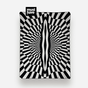 PAMUČNA DEKA OP-ART Power Pussy