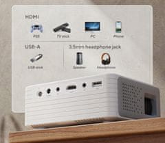 O1 Mini LED projektor FullHD 1080p HDMI kućno kino daljinski upravljač + stativ