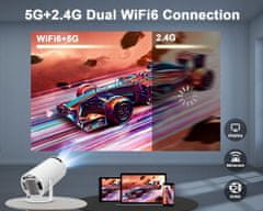 MINI PRIJENOSNI OTOČNI PROJEKTOR HY-300 FULL HD + PAMETNI TV PRIJEVOZNIK S ANDROID RADIO PRIJENOSOM