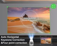 MINI PRIJENOSNI OTOČNI PROJEKTOR HY-300 FULL HD + PAMETNI TV PRIJEVOZNIK S ANDROID RADIO PRIJENOSOM