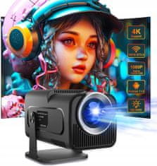 HY320 Full HD 1080P LCD projektor Android 11 ANSI WiFi 6 BT5.0