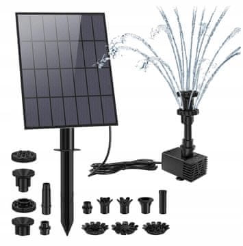 Risingup SOLARNA PUMPA ZA FONTANU 3,5 W s panelom