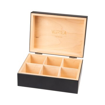 BOX crna bez čajeva 6 pretinaca