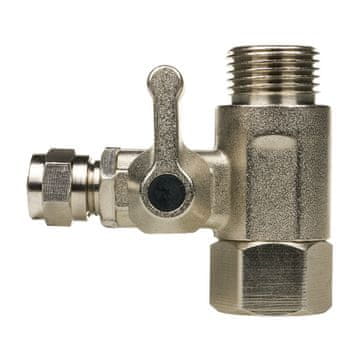 Aqualogis T-ventil 3/8 x 3/8 x 1/4