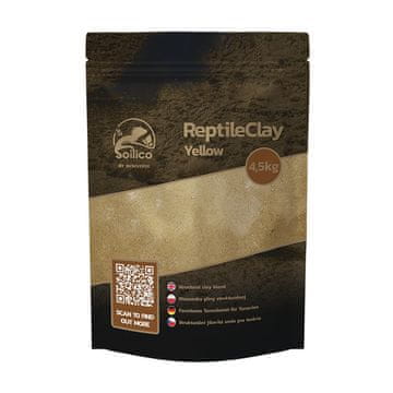 glina za reptile ŽUTA 4,5 kg