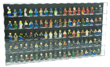 VELIKA OKVIRNA VITRINA ZA 100 LEGO MINIFIGURA