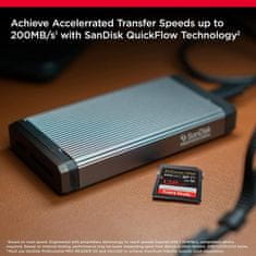 SANDISK Extreme PRO 128GB SDXC memorijska kartica, brzine čitanja/pisanja 200MB/s i 90MB/s, UHS-I, Class 10, U3, V30