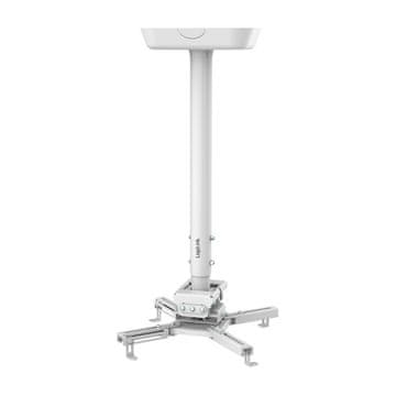 slomart LogiLink Stropni nosač za projektor, 595-895 mm, bijeli