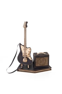 Rayher.	 Drvena 3D slagalica „Električna gitara“