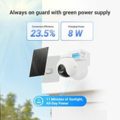 EZVIZ solarni panel 8W CS-PSP8-R100-3M