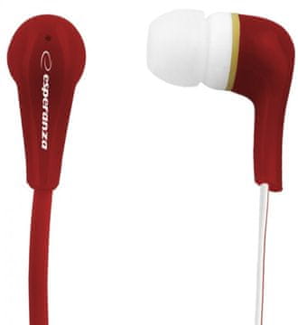 Northix Esperanza Stereo Slušalice Lollipop Crvene