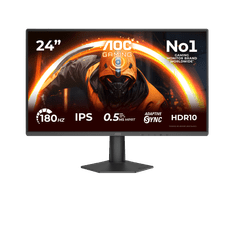 AOC 24G50F monitor za igranje, FHD, 60,5 cm (24), 180 Hz OC (24G50F)