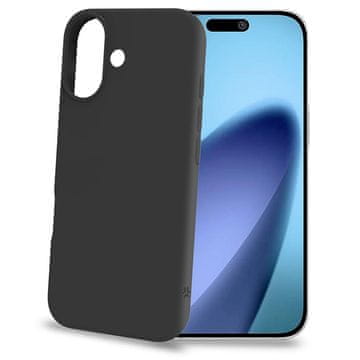 CELLY Mekana gumena futrola za iPhone 17, crna, otporna na ogrebotine
