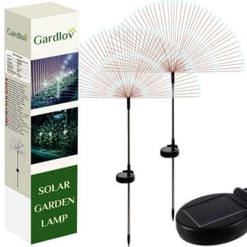 LAMPA GARDLOV Set 2 vrtne solarne svjetiljke - Maslačak, LED