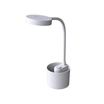 LAMPA Forever Light Stolna lampa FLB-20 Anges - Bijela, s organizatorom, 5W LED