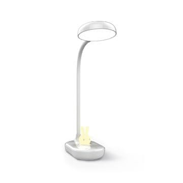 LAMPA Forever Light Stolna lampa FLB-30 Astrid - Bijela, LED, s motivom zeca