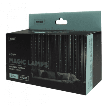 slomart Eco Light Magična LED zavjesa 200LED, 2m*1m, hladno bijela (6500K), IP65