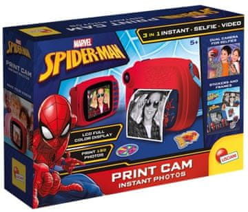 slomart LISCIANI Instant fotoaparat Spiderman - dječji fotoaparat s pisačem