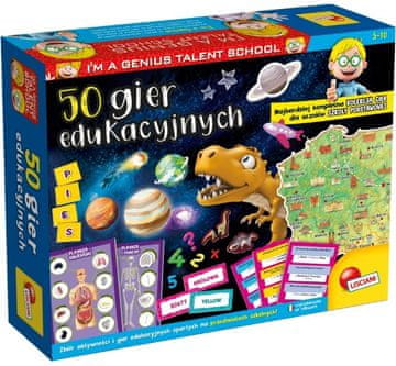 Žima LISCIANI I'm a Genius - 50 edukativnih igara za djecu