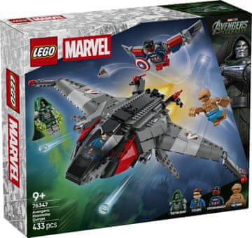 SUPER LEGO Super Heroes 76347 Avengers: Doomsday Quinjet