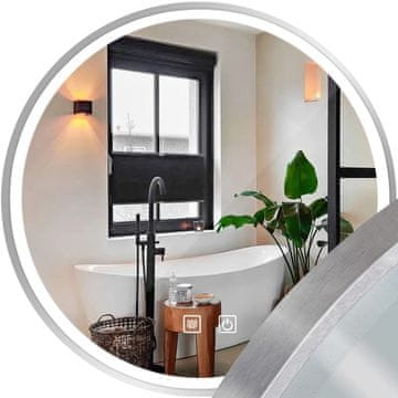 Tutumi Ogledalo LED 60cm MMJ BRUSH SILVER