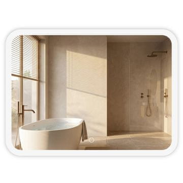 REA Ogledalo LED 80x60cm TOP-3