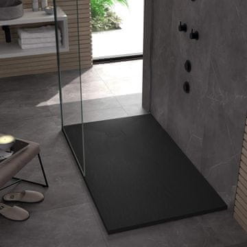 REA Tuš kada Magnum Black 120x80