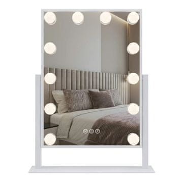 REA Ogledalo LED HOLLYWOOD White 30x40