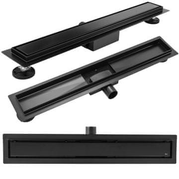REA Linearni odvod Rea Neox Black Matt 50