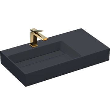 REA Nablatni umivaonik Archi 90 CM Grey MATT