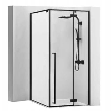 REA Tuš kabina Fargo 90x90 Crna mat