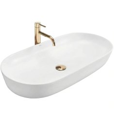REA Keramički nadgradni umivaonik REA CLEO 81 White