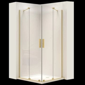 REA Tuš kabina REA Montana Double Gold Brush 80x100