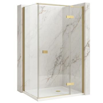 REA Tuš Kabina Rea Atlas 90x100 Brush Gold