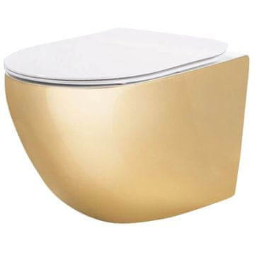 REA Viseća WC školjka Rea Carlo Mini Tornado NF WHITE GOLD