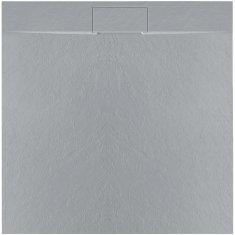 REA Bazalt Grey 90x90 tuš kada