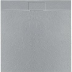 REA Bazalt Grey 90x90 tuš kada