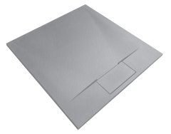 REA Bazalt Grey 90x90 tuš kada