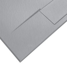 REA Bazalt Grey 90x90 tuš kada