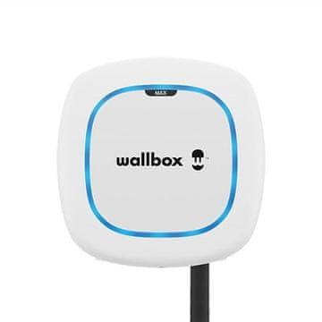 Wallbox Wallbox Pulsar Max punjač za električna vozila, 22kW, Wi-Fi, Bluetooth, 5m kabel, bijeli