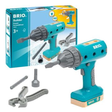 slomart Brio BUILDER set za gradnju s akumulatorskom bušilicom (od 3 god.)