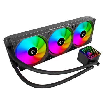 Rampage RAA INFINITE V360 crni AIO vodeno hlađenje s ARGB